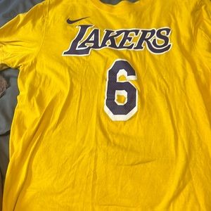 Lakers t shirt   Lebron James